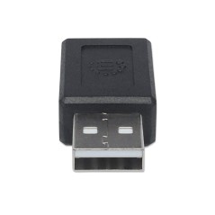 Manhattan USB-C to USB-A Adapter - High-Speed, Durable Connectivity (354653)